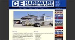 Desktop Screenshot of cehardware.net